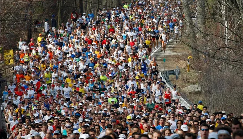 Boston Marathon Runners