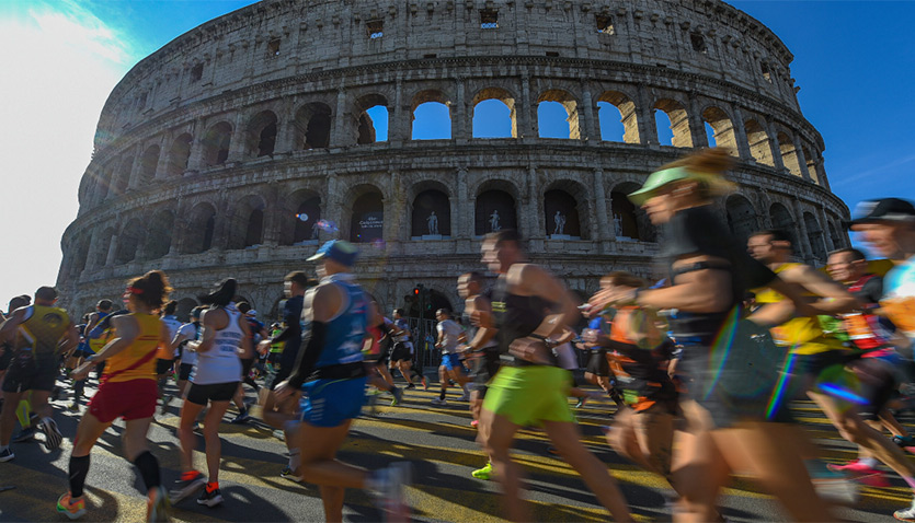 Rome Marathon Runners